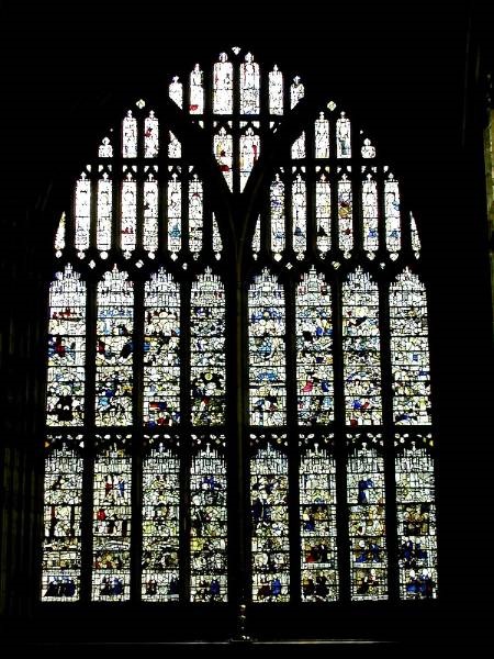 Richard III and Anne gifted window to Great Malvern Priory